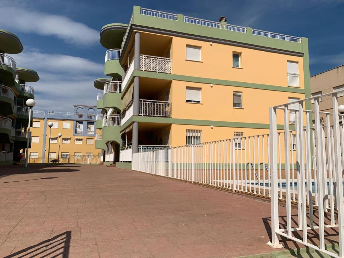 Apto Con Piscina En La Playa Cerca De Vlc Con Ac Puzol Exterior foto
